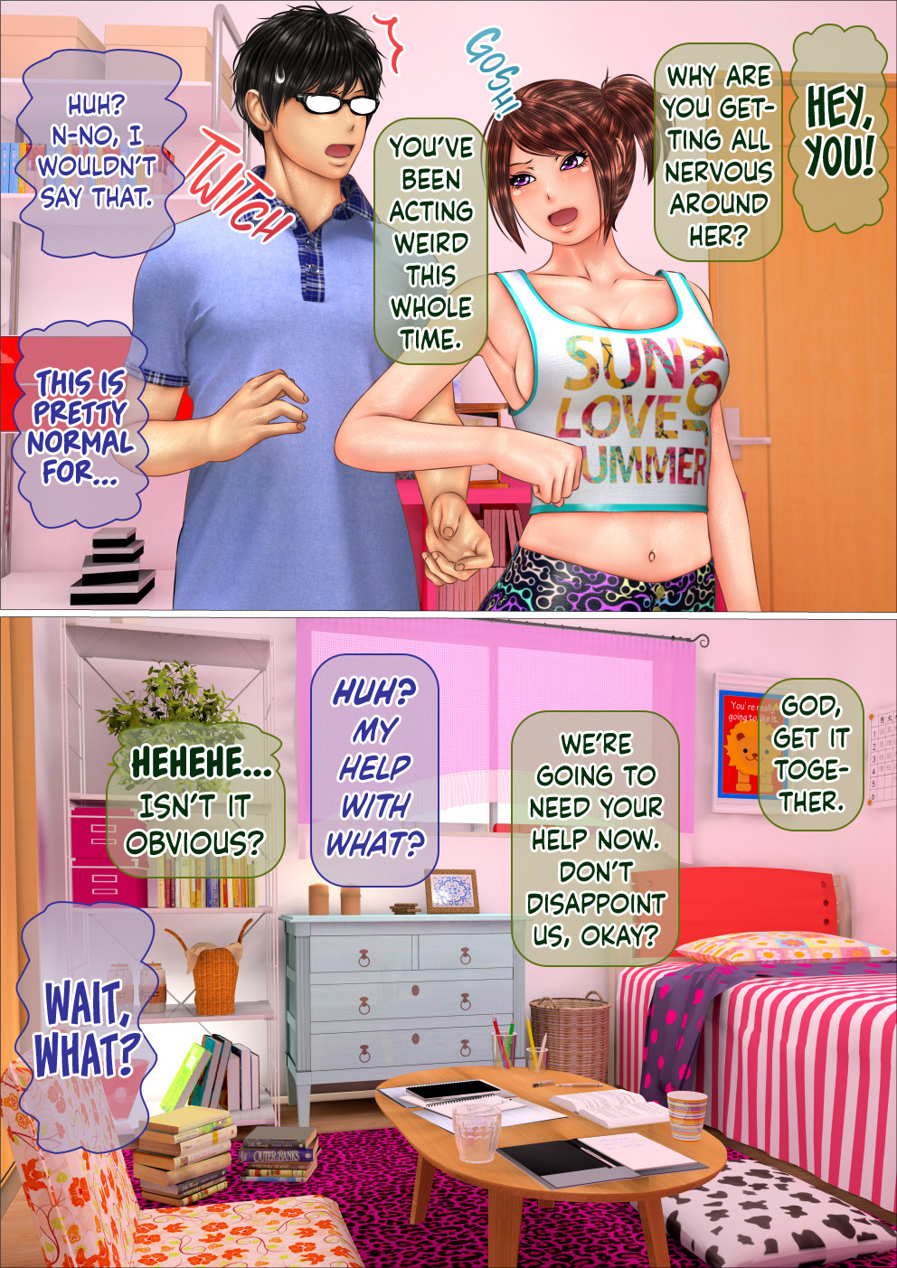 Hentai Manga Comic-I Was House Sitting With My Gal Little Sister, and We Ended Up Fucking Like Rabbits-Read-59